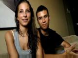 Jeune couple amateur espagnol